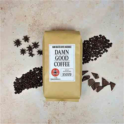 Picture of Damn Good Coffee Rocket Espresso Blend Coffee Beans (6x1kg)