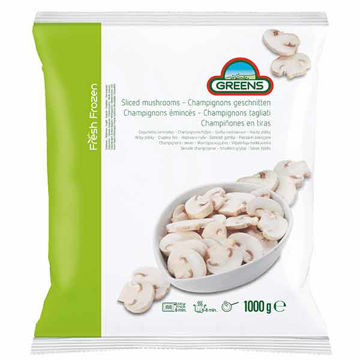 Picture of Greens Sliced Mushrooms (10x1kg)