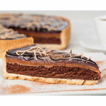 Picture of Chantilly Patisserie Millionaires' Chocolate Brownie Tart (14ptn)