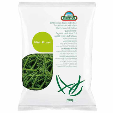 Picture of Greens Extra Fine Whole Green Beans (4x2.5kg)