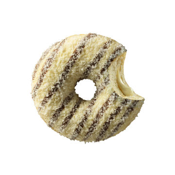 Picture of Donut Worry Be Happy Coconutti Iced Ring Doughnut (12x74g)