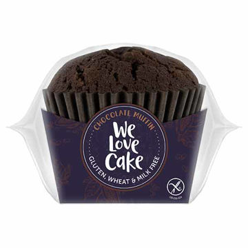 Picture of We Love Cake Gluten Free Chocolate Muffins (8x85g)