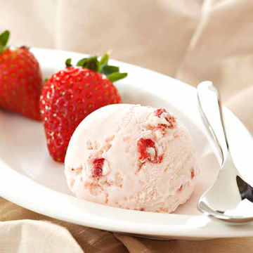 Picture of Gelato Gold Strawberries & Cream Ice Cream (2x5L)