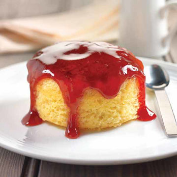 Picture of Chefs' Selections Jam Sponge Puddings (Round) (12x130g)