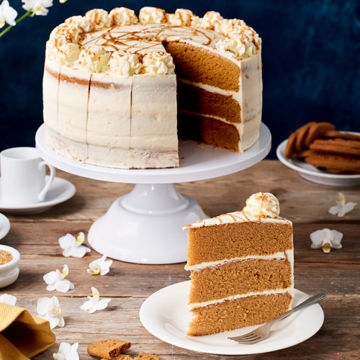 Picture of Chefs' Selections Speculoos Triple Layer Cake (16ptn)