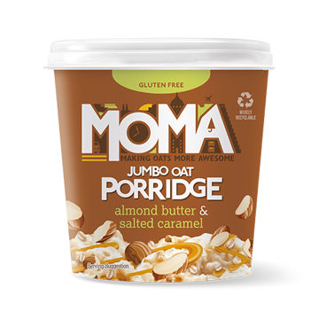 Picture of MOMA Almond Butter & Salted Caramel Porridge Pots (12x55g)