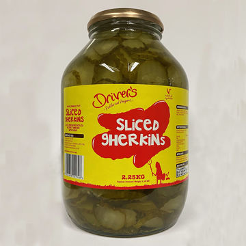Picture of Drivers Sliced Dill Gherkins (4x2.25kg)