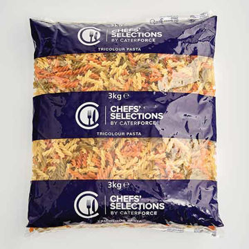 Picture of Chefs' Selections Tricoloured Fusilli Twists (4x3kg)