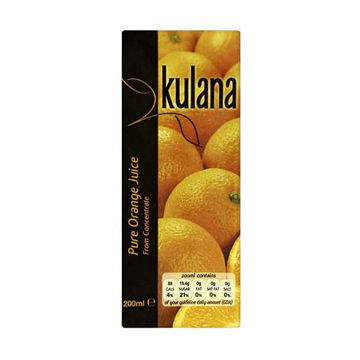Picture of Kulana Orange Juice (27x200ml)