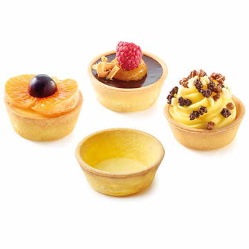Picture of Pidy Gluten Free Neutral Tart Cases 4cm (96x4cm)