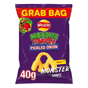 Picture of Walkers Monster Munch Pickled Onion (30x40g)