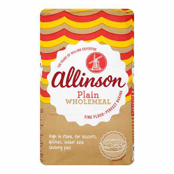 Picture of Allinson's Wholemeal Plain Flour (10x1kg)