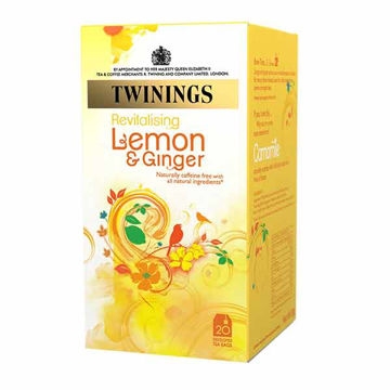 Picture of Twinings Lemon & Ginger Infusion Tea Bags (12x20)