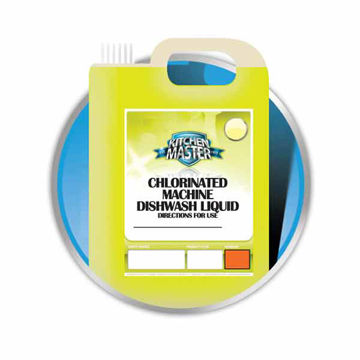 Picture of Kitchen Master Chlorinated Machine Dish Detergent (4x5L)