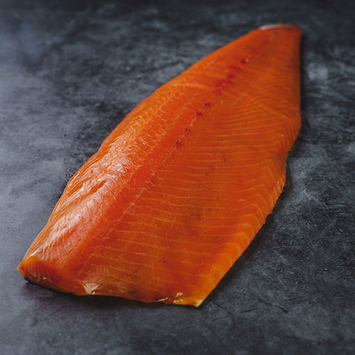 Picture of Alfred Enderby Fresh Smoked Salmon, Avg. 1-2Kg (Price per Kg)