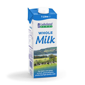 Picture of Lakeland Dairies UHT Whole Milk (12x1L)