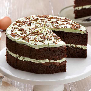 Picture of The Handmade Cake Co. Gluten Free Mint Chocolate Chip Cake (14ptn)