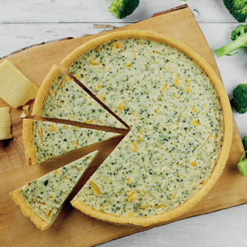 Picture of Menuserve Cheese & Broccoli Quiche (12ptn)