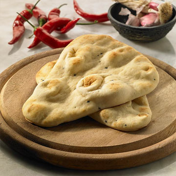 Picture of Baked Earth Mini Tear Drop Naan Bread (40x65g)