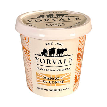 Picture of Yorvale Mango & Coconut Dairy-free Ice Cream (24x120ml)