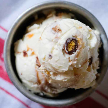 Picture of Yorvale Caramel Honeycomb Ice Cream (4x5L)