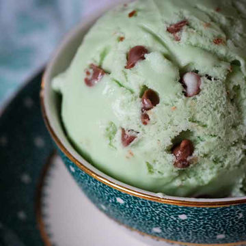 Picture of Yorvale Mint Chocolate Chip Ice Cream (4x5L)