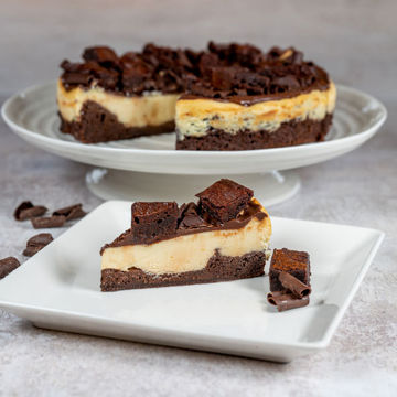Picture of Sidoli Chocolate Brownie Cheesecake (14ptn)