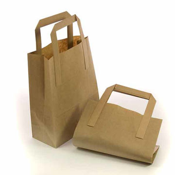 Picture of Durakraft Medium Brown Takeaway Bags (250)