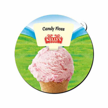 Picture of Kelly's of Cornwall Candyfloss Ice Cream (4.5L)