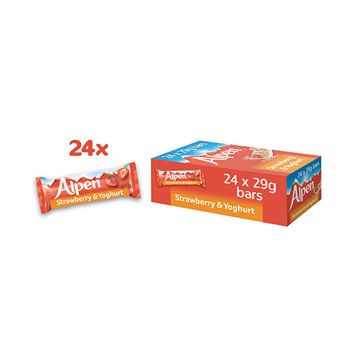Picture of Alpen Strawberry & Yogurt Bars (24x29g)