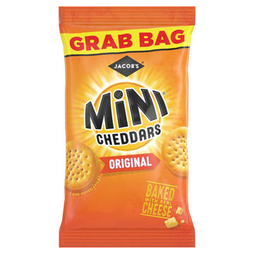Picture of Jacob's Mini Cheddars Big Bag (30x45g)
