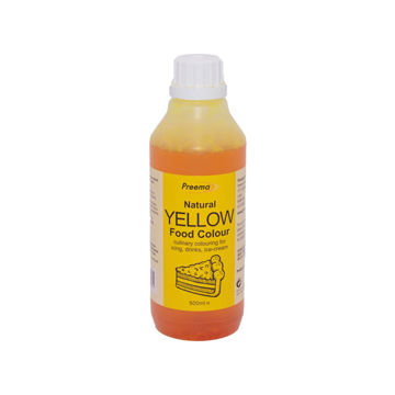 Picture of Preema Yellow Food Colouring (6x500ml)