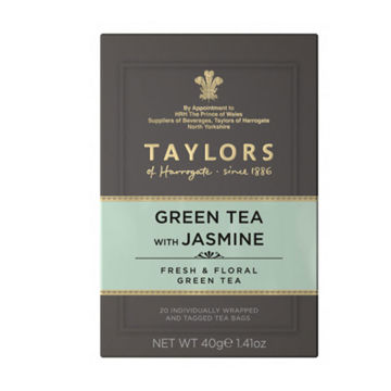 Picture of Taylors of Harrogate Green Tea and Jasmine (6x20)