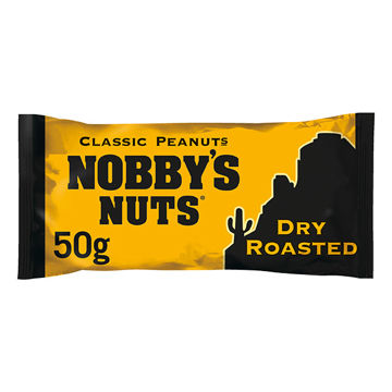 Picture of Nobby's Classic Dry Roasted Peanuts (50g) (24x50g)