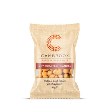 Picture of Cambrook Dry Roasted Peanuts (24x45g)