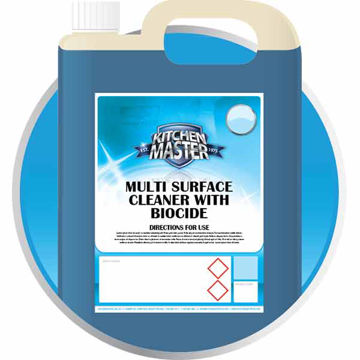 Picture of Kitchen Master Multi Surface Cleaner With Biocide (2x5L)