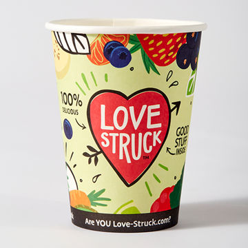 Picture of Love Struck 12oz Single Paper Cup (1000)