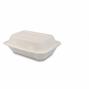 Picture of Echo Compostable Bagasse Meal Boxes (250)
