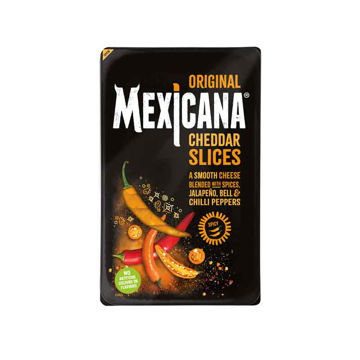 Picture of Mexicana Original Cheddar Cheese Slices (12x500g)