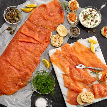 Picture of Severn & Wye Smoked Salmon L-Cut (50x200g)