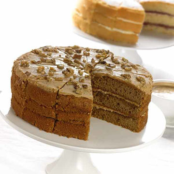 Picture of The Handmade Cake Co. Triple Coffee & Walnut Cake (14ptn)