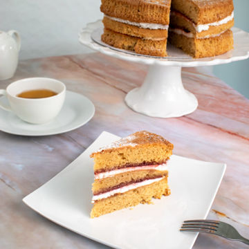 Picture of More Foods Vegan Triple Layer Victoria Cake (16ptn)