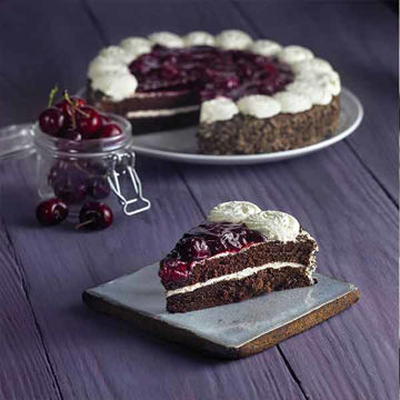 Picture of Mademoiselle Desserts Whole Black Forest Gateau (18ptn)