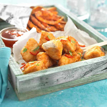 Picture of Chefs' Selections Battered Chicken Fillet Bites (2x1kg)