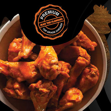 Picture of Max the Flavour Hot Buffalo Chicken Wings (5x1kg)