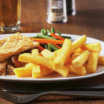 Picture of McCain 'Our Original Choice Thick Cut Chips - 9/16 (4x2.27kg)