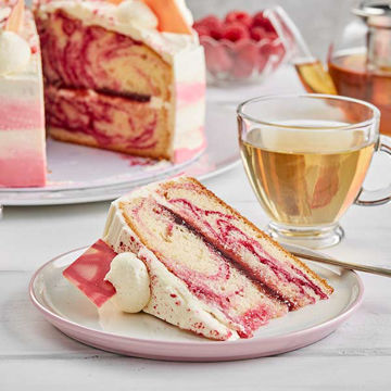 Picture of Chefs' Selections Raspberry Ripple Cake (16ptn)