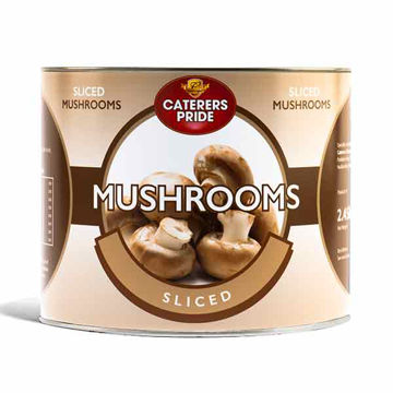 Picture of Caterers Pride Sliced Mushrooms (6x2.45kg)