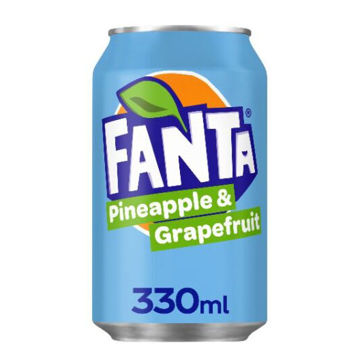 Picture of Fanta Pineapple & Grapefruit (24x330ml)