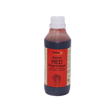 Picture of Preema Natural Red Food Colouring (6x500ml)